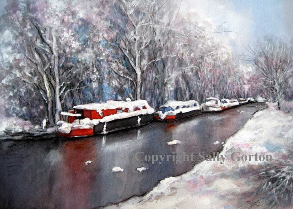 Frozen in at Godalming